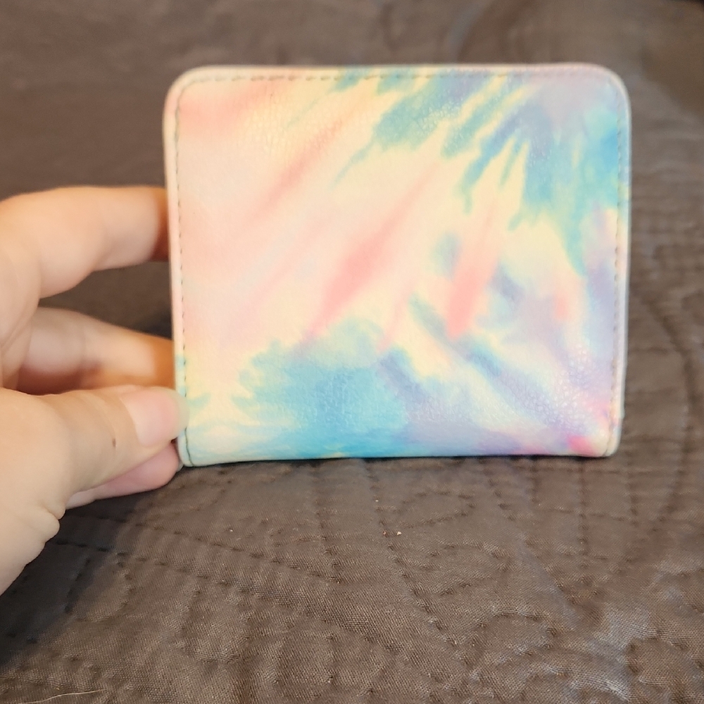 Betsey Johnson Pastel Tie-Dye Wallet